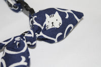 Rabbit Ear Bowtie with Cat Faces (3 Colors) - TimDog Fashions
