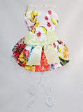 Springtime Floral Dress with Bow - TimDog Fashions